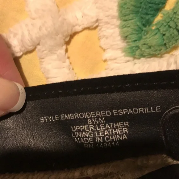 COPY - COPY - Johnny Was espadrilles - Picture 14 of 16